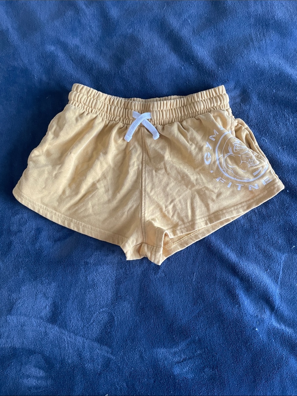 Gymshark Legacy Graphic Shorts - Yellow